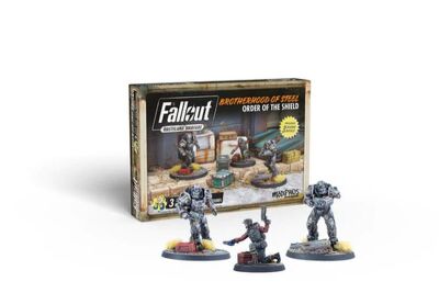Fallout: Wasteland Warfare - Brotherhood: Order of the Shield Inhalt