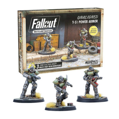 Fallout: Wasteland Warfare - Unaligned T51 Power Armour...