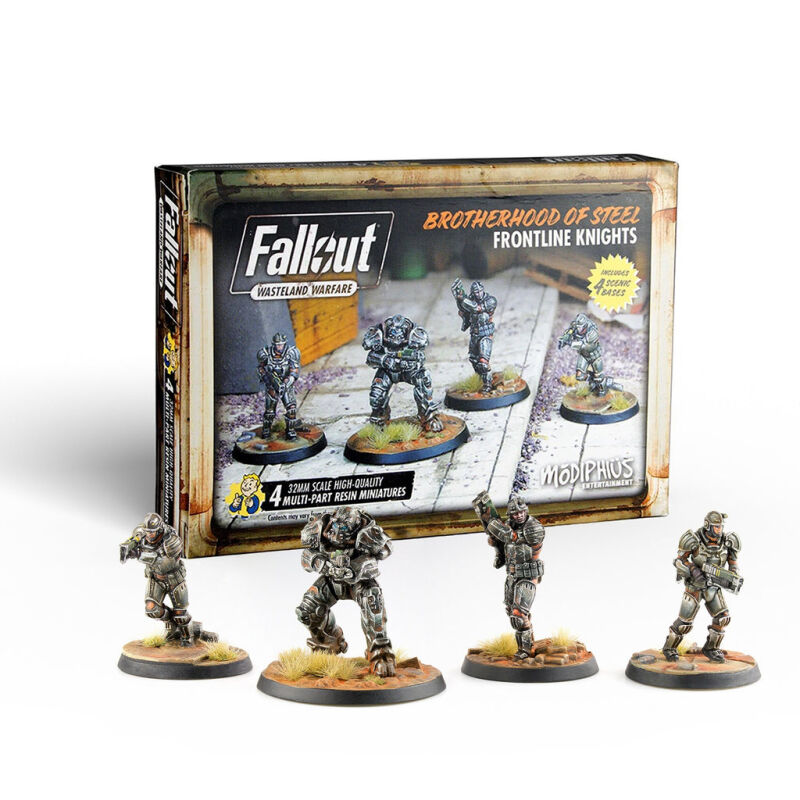 Fallout: Wasteland Warfare - Brotherhood of Steel: Frontline Knights Verpackung