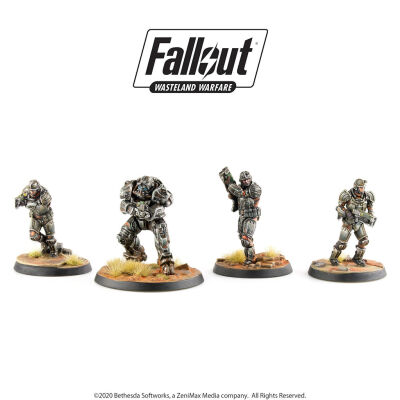 Fallout: Wasteland Warfare - Brotherhood of Steel: Frontline Knights Inhalt