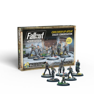 Fallout: Wasteland Warfare - Children of Atom : Zealot Congregation Inhalt