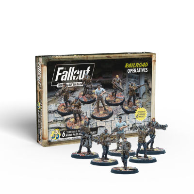 Fallout: Wasteland Warfare - Railroad Operatives Verpackung