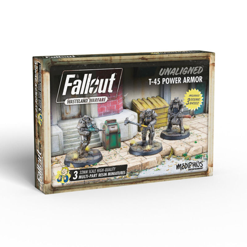 Fallout: Wasteland Warfare - Unaligned: T-45 Power Armour Verpackung