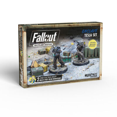 Fallout: Wasteland Warfare - Enclave: Tesla Set Verpackung