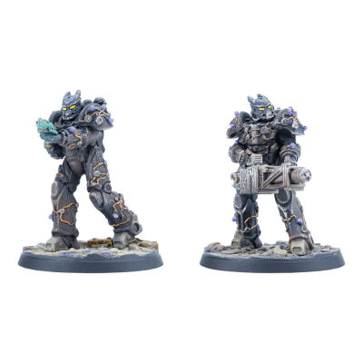 Fallout: Wasteland Warfare - Enclave: Tesla Set Miniaturen