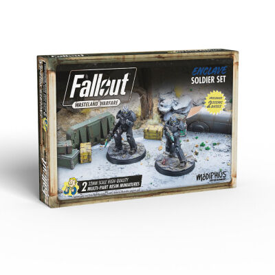 Fallout: Wasteland Warfare - Enclave: Soldier Set Verpackung
