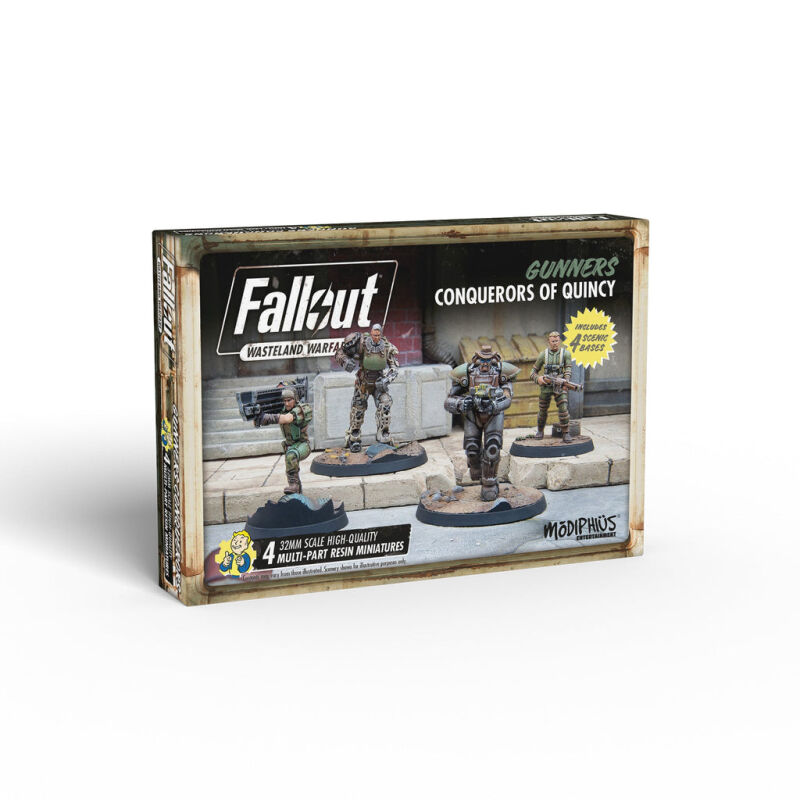 Fallout: Wasteland Warfare - Gunners: Conquerors of Quincy Verpackung