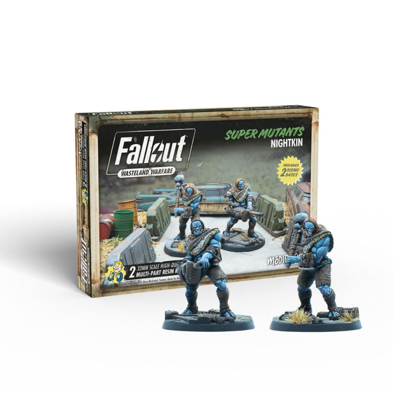 Fallout: Wasteland Warfare - Super Mutants: Nightkin Verpackung