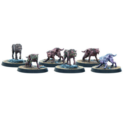 Fallout: Wasteland Warfare - Creatures: Mongrel Scavenging Pack Inhalt