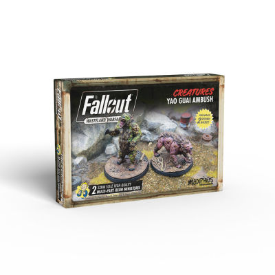 Fallout Wasteland warfare - Creatures: Yao Guai Ambush Verpackung