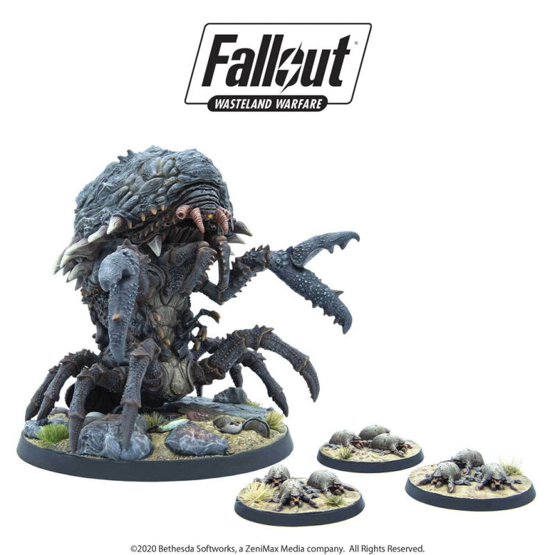 Fallout: Wasteland Warfare - Wasteland Creatures: Mirelurk Queen Inhalt