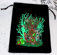 Premium Black Dice Bag: Tree Lord