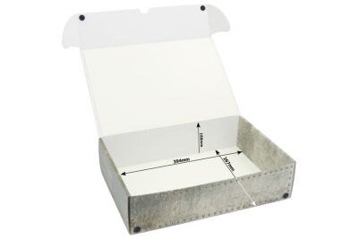 Full-size XL Box mit zwei Magnetplatten f&uuml;r magnetisierte Miniaturen