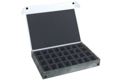 Standart Box für 32 Miniaturen auf 40mm Bases