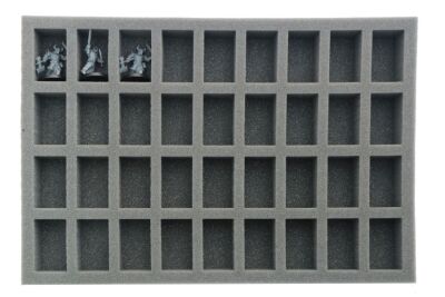 Standard Box f&uuml;r 36 Miniaturen auf 32mm Bases