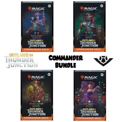 Outlaws of Thunder Junction Commander Deck Display...