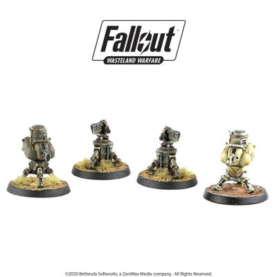 Fallout: Wasteland Warfare - Turrets