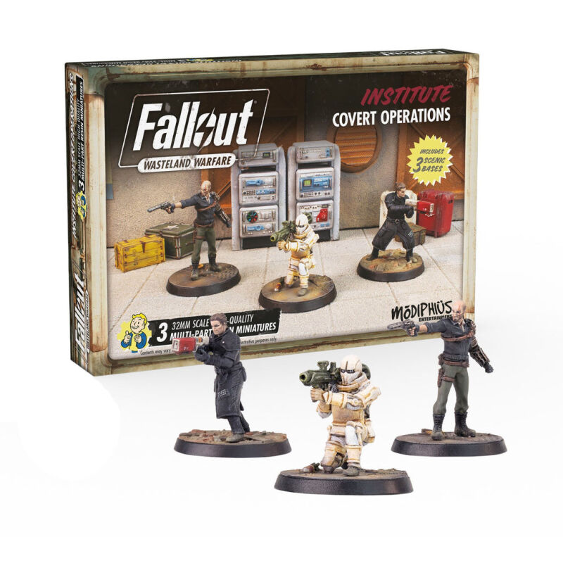 Fallout: Wasteland Warfare - Institute Covert Operations Inhalt