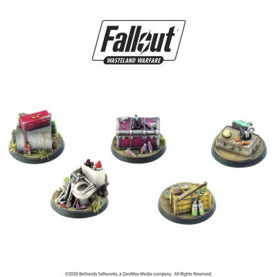 Fallout: Wasteland Warfare - Objective Markers 1 Verpackung