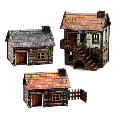 Constructions Set - Tavern and Houses