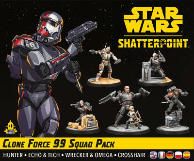 Star Wars: Shatterpoint – Clone Force 99 Squad Pack...