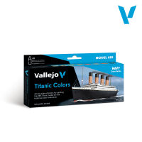Vallejo Model Air Titanic Colors (8 Farben)