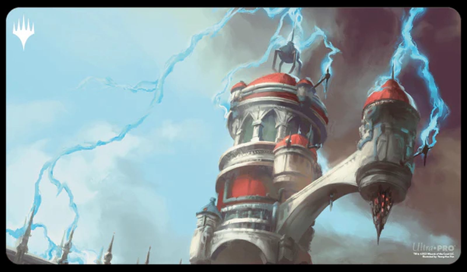 Ravnica Remastered - Playmat Izzet League Steam Vents