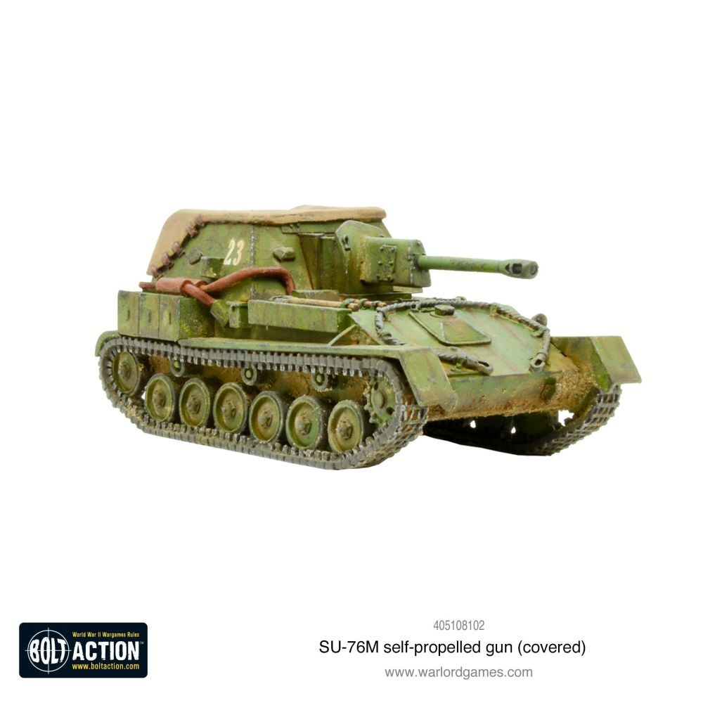 SU-76M Self Propelled Gun (Covered)