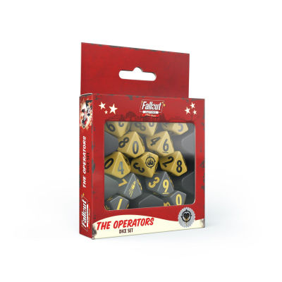 Fallout Factions: The Operators (Dice Set) Verpackung