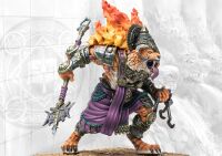 Rakshasa Ravanar (mit Hindu-Waffe)