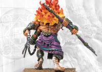 Rakshasa Ravanar (mit Hindu-Waffe)