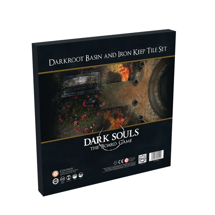 Dark Souls: The Board Game - Darkroot Basin and Iron Keep Tile Set