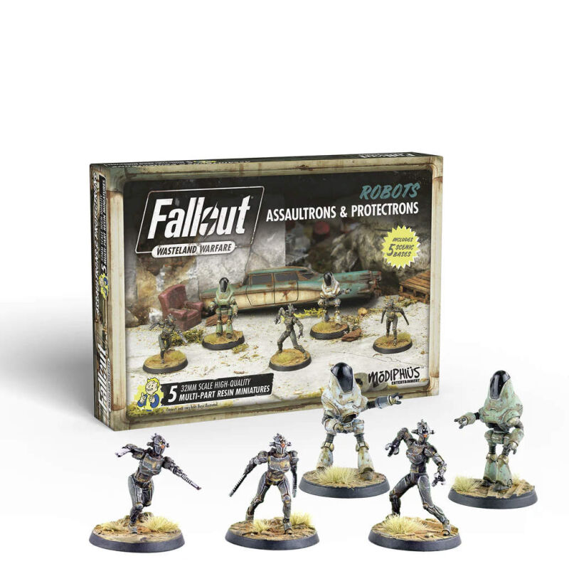 Fallout: Wasteland Warfare - Robots: Assaultrons & Protectrons Verpackung