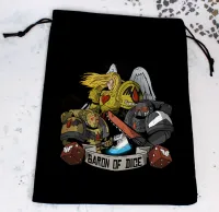Premium Black Dice Bag: Retribution