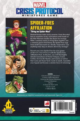 Marvel: Crisis Protocol &ndash; Spider-Foes Affiliation Pack