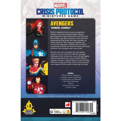 Marvel: Crisis Protocol &ndash; Avengers Affiliation Pack
