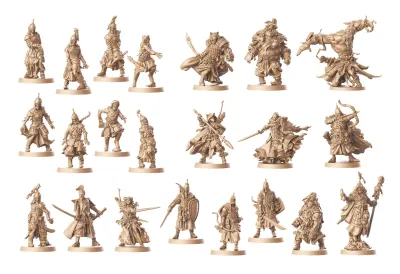 Zombicide: White Death Inhalt Miniaturen