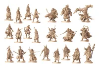 Zombicide: White Death Inhalt Miniaturen