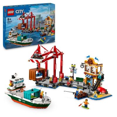 LEGO City - 60422 Hafen mit Frachtschiff Verpackung Front
