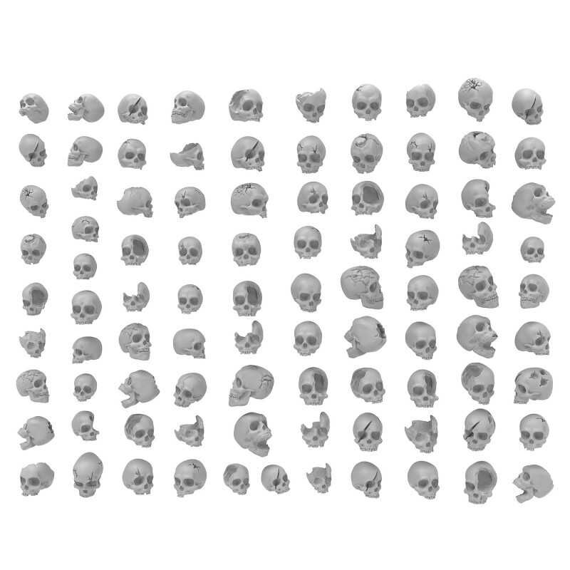 85x Totenschädel