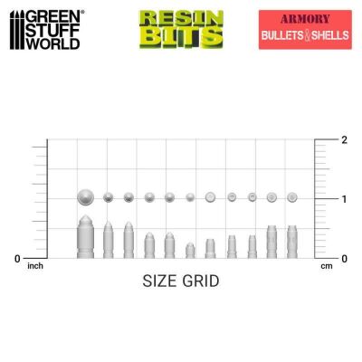 200x Resin Bullets and Shells