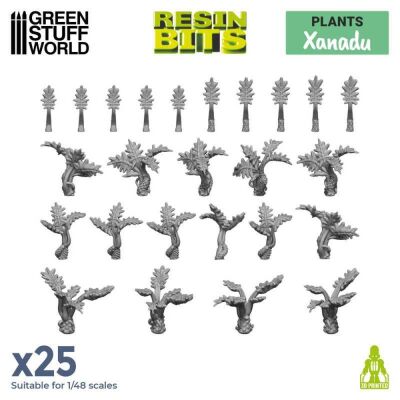 3D - Printed Set - XANADU Plants