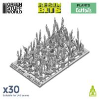 3D - Printed Set - CATTAILS Plants