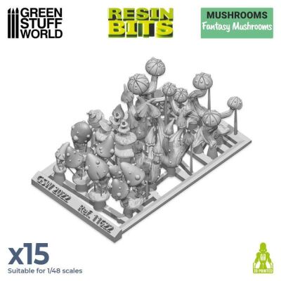 3D - Printed Set - Fantasy Mushrooms