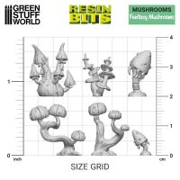 3D - Printed Set - Fantasy Mushrooms