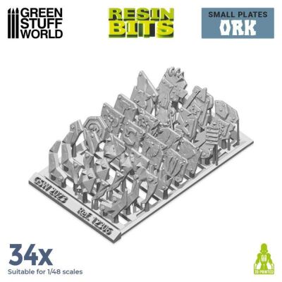3D - Printed Set - Small Ork plates