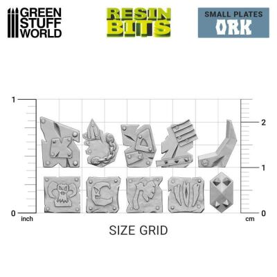 3D - Printed Set - Small Ork plates