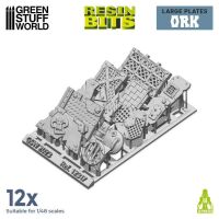 3D - Printed Set - Large Ork plates