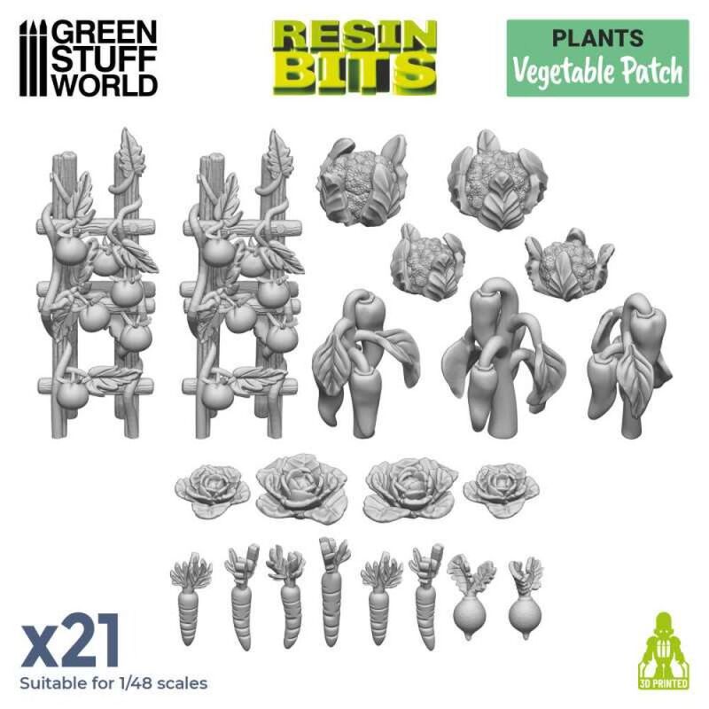 3D - Printed Set - Vegetable Patch