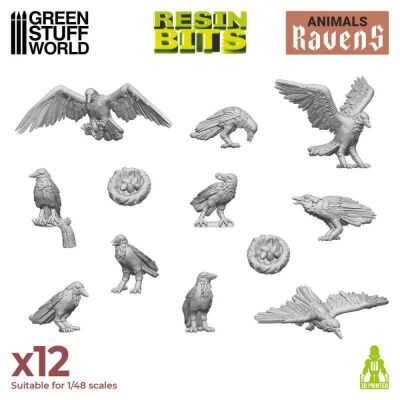 3D - Printed Set - Ravens